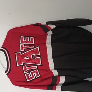 A state former mascot pullover
